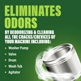 thumbnail image 2 of Premium Washing Machine Cleaner & Deodorizer Tablets with Pipe, Drain Hose Clean Technology | Front Top Load Washers 28 Count, 2 of 4