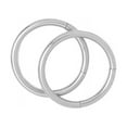 thumbnail image 1 of Seamless Piercing Hoops - Pair of 16ga Cartilage, Nose, Rook, Daith, Septum Hoop, 1 of 7