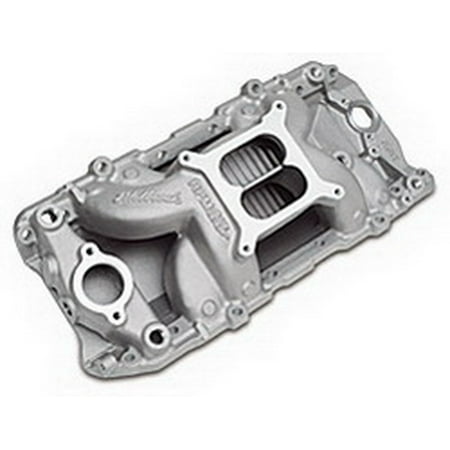 Edelbrock Polished B/B Chevy O-Port RPM Air-Gap Manifold