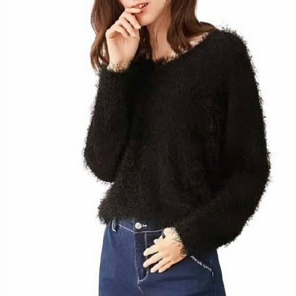 Utoimkio Women's 2025 Fall V Neck Sweater Long Sleeve Ribbed Knit Casual Slim Fitted Pullover Tops for Women