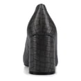thumbnail image 4 of Journee Womens Seraphina Covered Block Heel Round Toe Pumps, 4 of 10