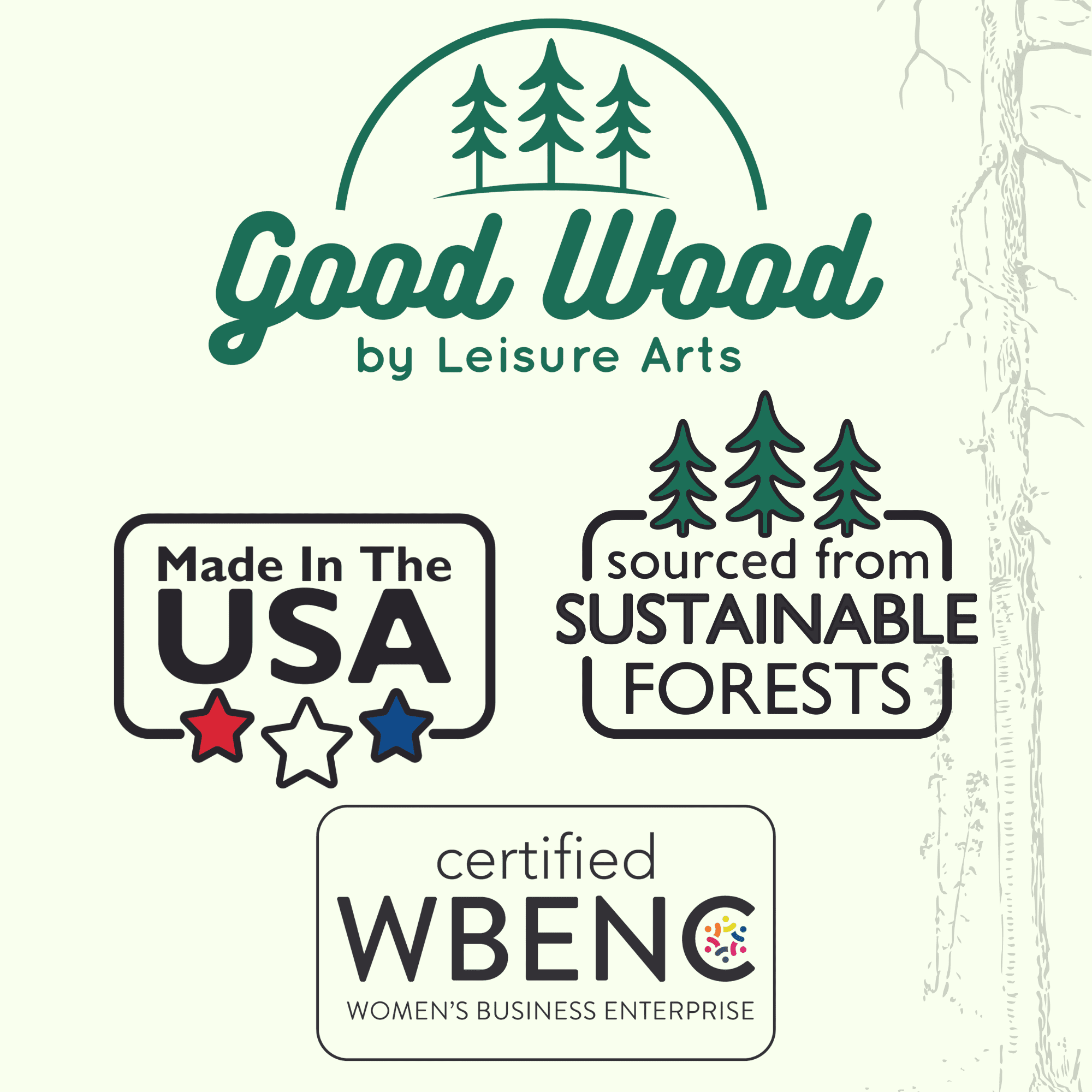 Good Wood by Leisure Arts Shape Star Birch 11.5 x 11 x 0.5