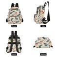 thumbnail image 4 of FORMRS Mini Backpack Purse for Women Travel Daypack Casual Shoulder Bag, Orange Christmas Gift Pattern, 4 of 7