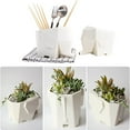 thumbnail image 2 of nipocaio Elephant Cutlery Holder Drainer Sponge Holder Kitchen Sink White With Drain Hole For Storing Knives And Forks Sponge Rack Toothbrush Holder Flower Pot Delicate Mother's Day Gif, 2 of 5