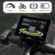thumbnail image 4 of Medidor De Bicicleta Eléctrica, Pantalla LCD Para Bicicleta Pantalla A Color Amplia Compatibilidad 24V 36V 48V 60V 72V Estable Y Confiable Para Bicicletas De Montaña Scooters, 4 of 7