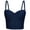 c01Blue, variant on Underwire Corset Tops For Women Going Out, Trendy Backless Club Bustier Crop Top Casual Blue 36