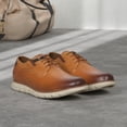 thumbnail image 2 of Zapatos de Vestir Oxford de Cuero Crossflex para Hombre Bruno Marc Talla 10.5, 2 of 7
