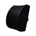 thumbnail image 1 of Weiweiguan 1pc Car Lumbar Supporting Pillow Professional Memory Lower Back Seat Cushion, 1 of 6