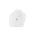 thumbnail image 5 of 14K Yellow Gold Multi-Circle Pendant Necklace with Chain (16.50 inches) for Women, 5 of 6