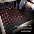 thumbnail image 3 of 3D MAXpider KAGU Floor Mat (BLACK) compatible with HYUNDAI KONA 2018-2023 - Second Row, 3 of 5