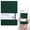 Dark Green, variant on Lined Journal Notebook, 8.35×5.71in Hardcover PU Leather Notebook with Elastic Band & Ribbon Bookmark, Optimized Ruled Journal for Women Men, Lay Flat & No Ink Bleed, A5:200 Thick Paper, Dark Green