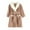 Brown, variant on AINIYS Fleece Long Sleeve Hooded Bathrobe Soft Absorbent Velvet Robe for Home Use Cozy Shower Wrap Suit for All Seasons Coffee 120