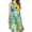 A468-2876, variant on Blue Yellow Floral Summer Pattern Dress Elegant Party Dresses Evening Dresses Women Dress Sleeveless Dress Ladies Dresses