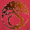 thumbnail image 3 of CafePress - Tree Circle Art 2 Black T Shirt - Men's Classic Graphic Cotton T-Shirt, 3 of 4