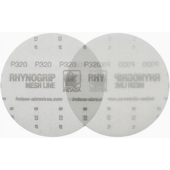 Buy Indasa 5" Rhynogrip Mesh Line Vacuum Abrasive Sanding Discs – Grit P80 to P400, 50/Pack