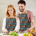 thumbnail image 3 of Multicolor Bigfoot Pattern Apron-Garden Aprons for Women with Pockets-Cotton Linen Waterproof Kitchen Cooking Gardening Aprons Adjustable for Kitchen,Cooking,BBQ and Salon 33x27 Inch, 3 of 7