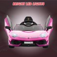 thumbnail image 5 of Accreate 12V Ride-On Car for Kids, Remote Control, MP3 Player, LED Lights, Scissor Doors, Dual Modes, 3 Speeds, Battery Powered Vehicle for Ages 3-8, Up to 55 lbs, 5 of 8