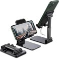 thumbnail image 1 of Cell Phone Stand Holder - Fully Foldable & Height Adjustable iPhone Stand for, 1 of 5