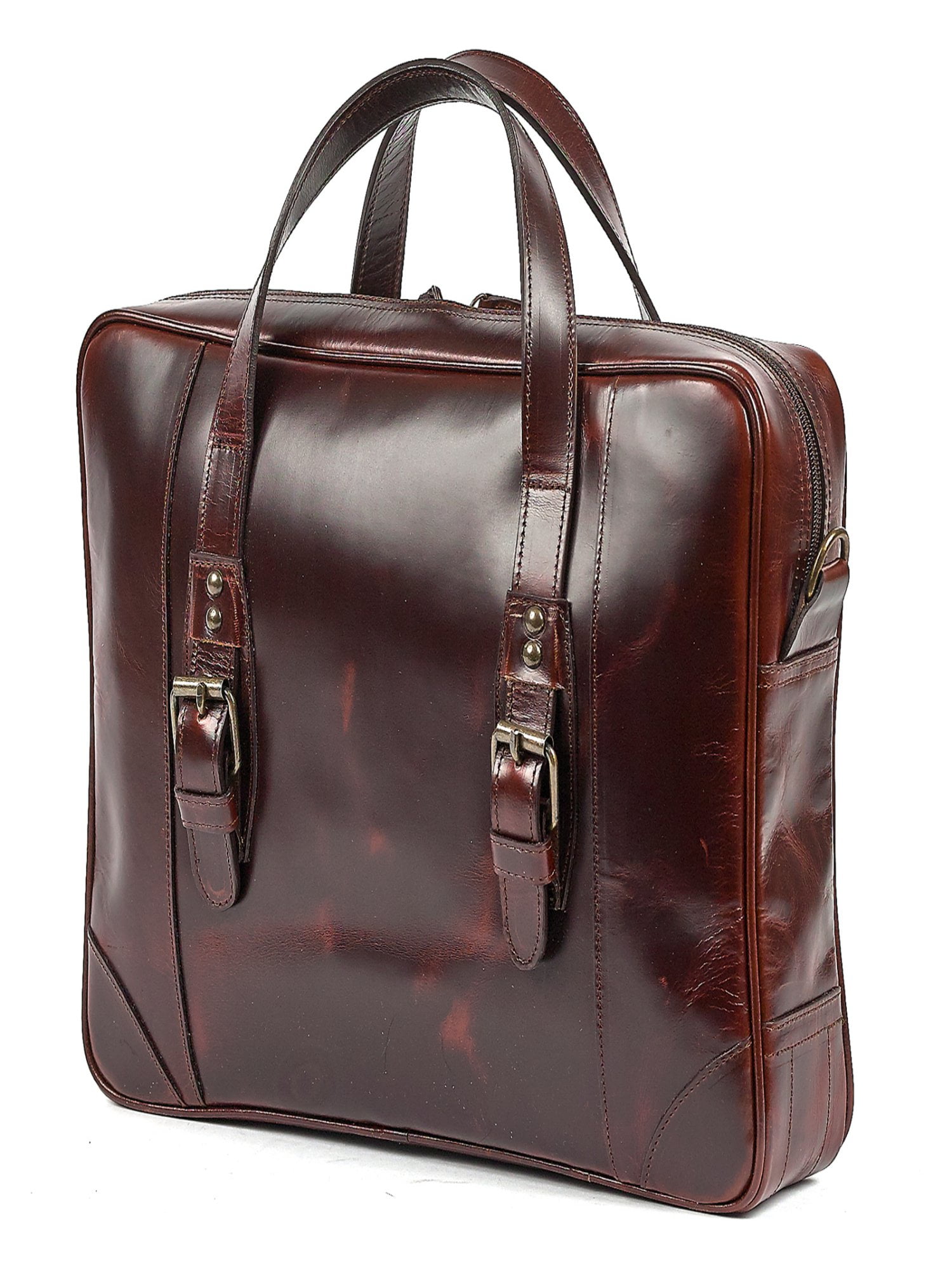 dorado leather briefcase