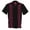 Burgundy Black, variant on Men's Retro Classic Two Tone Bowling Casual Dress Shirt Charlie Sheen