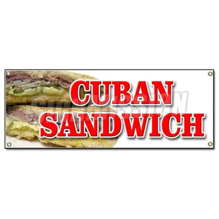 Cuban Sandwich Banner 48
