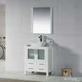thumbnail image 2 of Sydney 30" w/ Vessel Sink and Mirror (Glossy White), 2 of 3