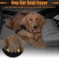 thumbnail image 2 of 1 Juego de fundas para asiento de coche para perros, algodón PP, 4 capas, incluye tela Oxford 600D, tela Base 210D, red antideslizante, 2 of 7