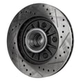 thumbnail image 3 of Performance Rotor Brake Disc Compatible With Ford Lincoln Navigator Base 8 Cyl 5.4L 2000-2002 RWD, 14mm Studs, Production Date From December 1999-2003 By 54091 19686 66984, 3 of 8