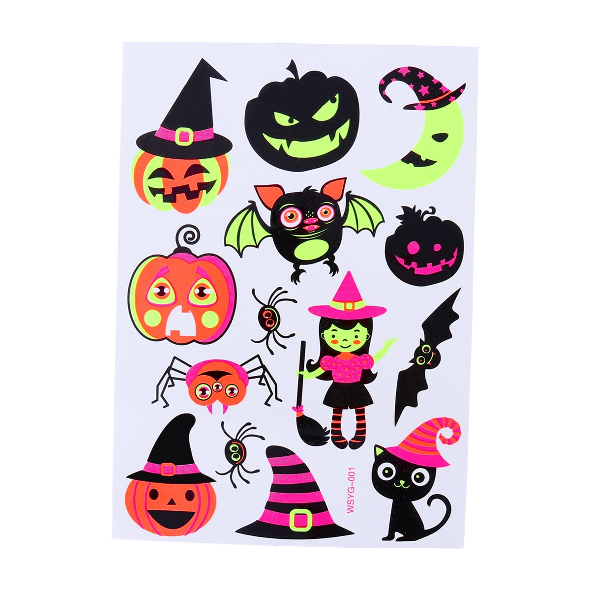 NUOLUX Temporary Tattoos Halloween Makeup For Boys And Girls