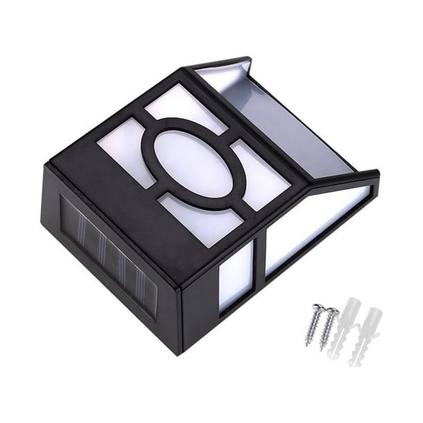 Luz solar de pared, lámpara de jardín solar de montaje en pared con energía solar Lámpara de jardín al aire libre meticulosamente diseñada