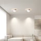 thumbnail image 5 of Inteprter Luz de techo de alto brillo de 8W para Hotel en casa, luz descendente de pasillo, pantalla acrílica, foco de cocina para dormitorio, accesorios Iluminación y accesorios Negro Inteprter HA066345-01B, 5 of 6