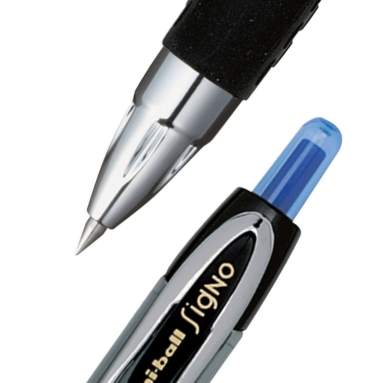 Uniball 207 Ultra Micro Point Retractable Gel Pens, Blue Ink Uniball 207 Ultra Micro Point Retractable Gel Pens, Blue Ink