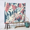 thumbnail image 3 of YFYANG Vintage Watercolor Coconut Tree Pattern Tapestry, Bedroom Dormitory Living Room Decoration Tapestrys Wall Hanging , 59 x 59 in, 3 of 9