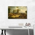 thumbnail image 2 of ARTCANVAS Heaton Park Races 1829 Canvas Art Print by John Ferneley - Size: 26" x 18" (1.50" Deep), 2 of 9