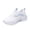 Blue, variant on NOKIO Women's Fashion Sneakers 𝖫a𝖼e Up We𝖽ge Sport Shoes Lightweight Non S𝗅ip Walking Shoes Wide Width Running Shoes Breathable Comfortable Athlet𝗂c Shoes for Summer and Autumn