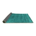 thumbnail image 2 of Ahgly Company Indoor Rectangle Oriental Turquoise Blue Industrial Area Rugs, 3' x 5', 2 of 4