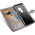 thumbnail image 4 of Asuwish Compatible with Samsung Galaxy S9 Plus Wallet Case Tempered Glass Screen Protector and Leather Flip Cover Card, 4 of 5