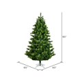 thumbnail image 3 of Vickerman A184875 7.5 ft. x 60 in. Zara Mixed Pine Christmas Tree with 1253 Tip Count, 3 of 3