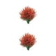 thumbnail image 2 of Naiovety 8 flores artificiales para el hogar de bodas, no tóxicas y de amplia aplicación, decoración para fiestas, color naranja Naranja 2piezas, 2 of 6