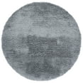 thumbnail image 4 of SAFAVIEH New Orleans Ivory Solid Shag Area Rug, Grey, 5' x 8', 4 of 8