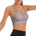 thumbnail image 2 of Endives Women's Racerback Sports Bra Comfort Wide Strap Full Coverage High Support Athletic Tank Tops for Yoga Workout Fitness Brassieres Bra Gym Yoga Bras, 2 of 8