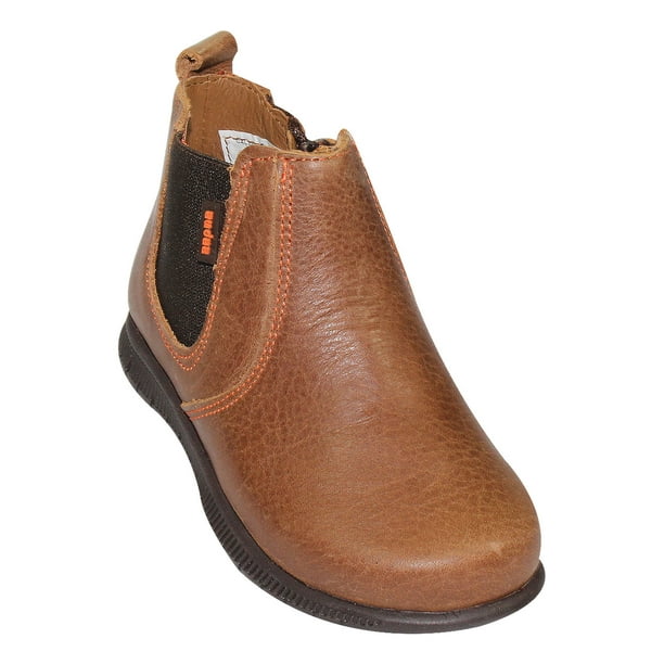 BOTA CASUAL COQUETA NIÑO CAFE PIEL 423607N LEON 423607Np