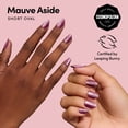 thumbnail image 2 of DIGI by Glamnetic Short Oval Artificial Press-on Nails, Mauve Aside, 24 Pieces, 2 of 12