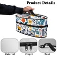 thumbnail image 5 of HELLHERO Handheld Steamer Iron Storage Case Floral, Protective Iron Accessories Portable Travel Steamer Storage Bag Holder Organizer(Bag Only), 5 of 6