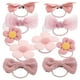 thumbnail image 5 of BRIGHTFUFU 10 bonitos accesorios para el pelo de perros, lazos para cachorros con bandas elásticas, tocados de flores para perros pequeños, decoración para el cuidado de mascotas., 5 of 7
