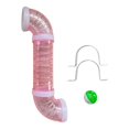 thumbnail image 1 of Part de bricolaje de tablero ocupado, aprendizaje de tubo de desarrollo temprano, material de bricolaje, accesorios sensoriales para niños regalos de Rosa, 1 of 8