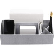 Bigso Elisa Desktop Organizer | Durable Office Desk Organizer | White