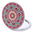 thumbnail image 1 of Espejo Pequeño JShteea Con Forma Especial Mandala Cristal DIY Con Diamantes, 1 of 9