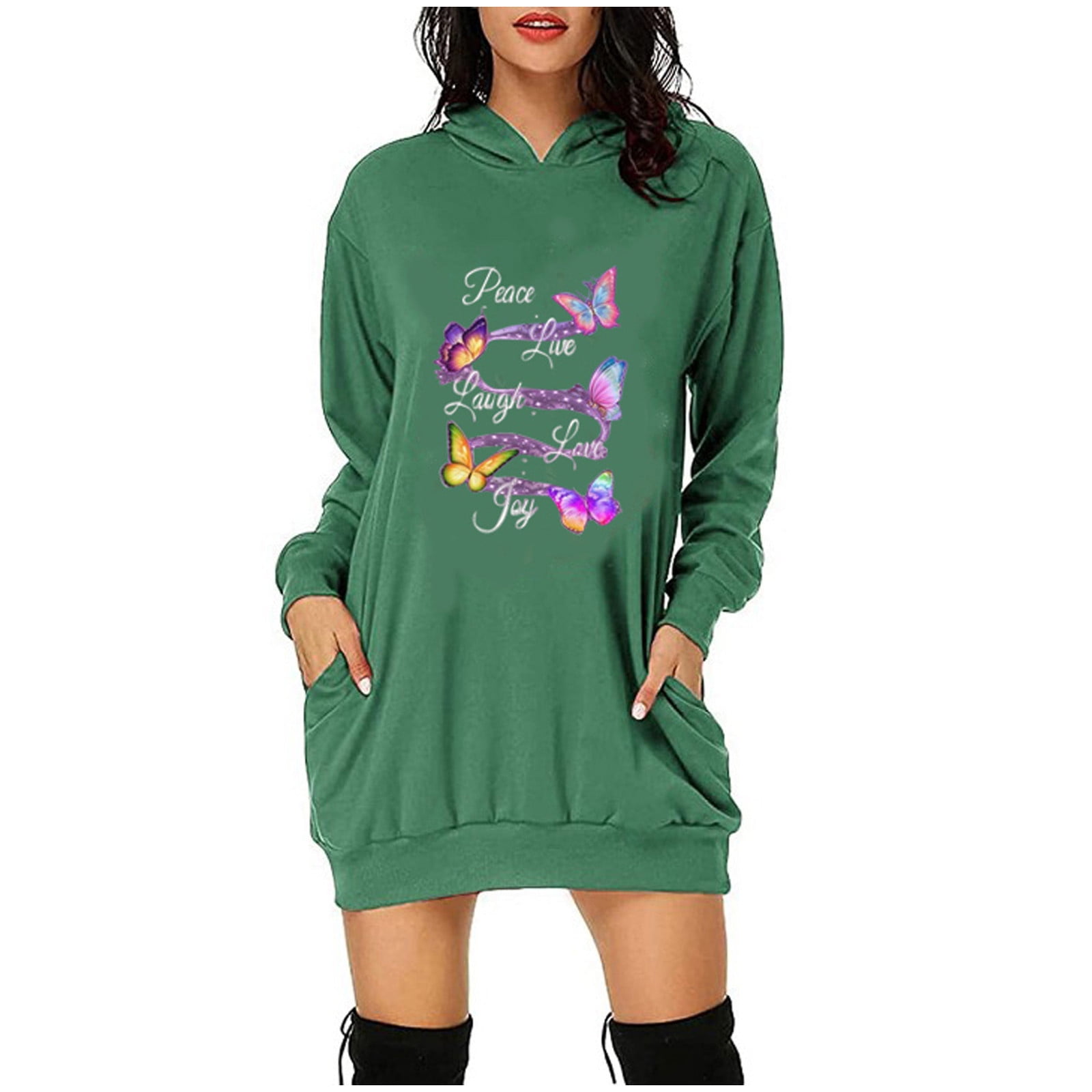hooded dress uk