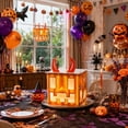 thumbnail image 4 of Cadancy Halloween Craft Kit Projection Lantern DIY Set for Home Decor Spooky Ghost Light Hanging Decoration Handmade Creative Activity Party Favor Gift, 4 of 5